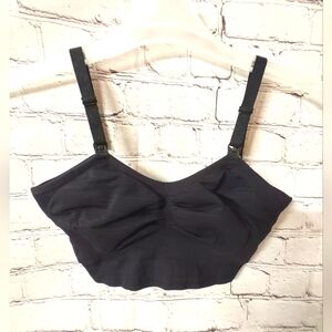 Kindred Bravely Maternity Breast Feeding Black Bra Medium